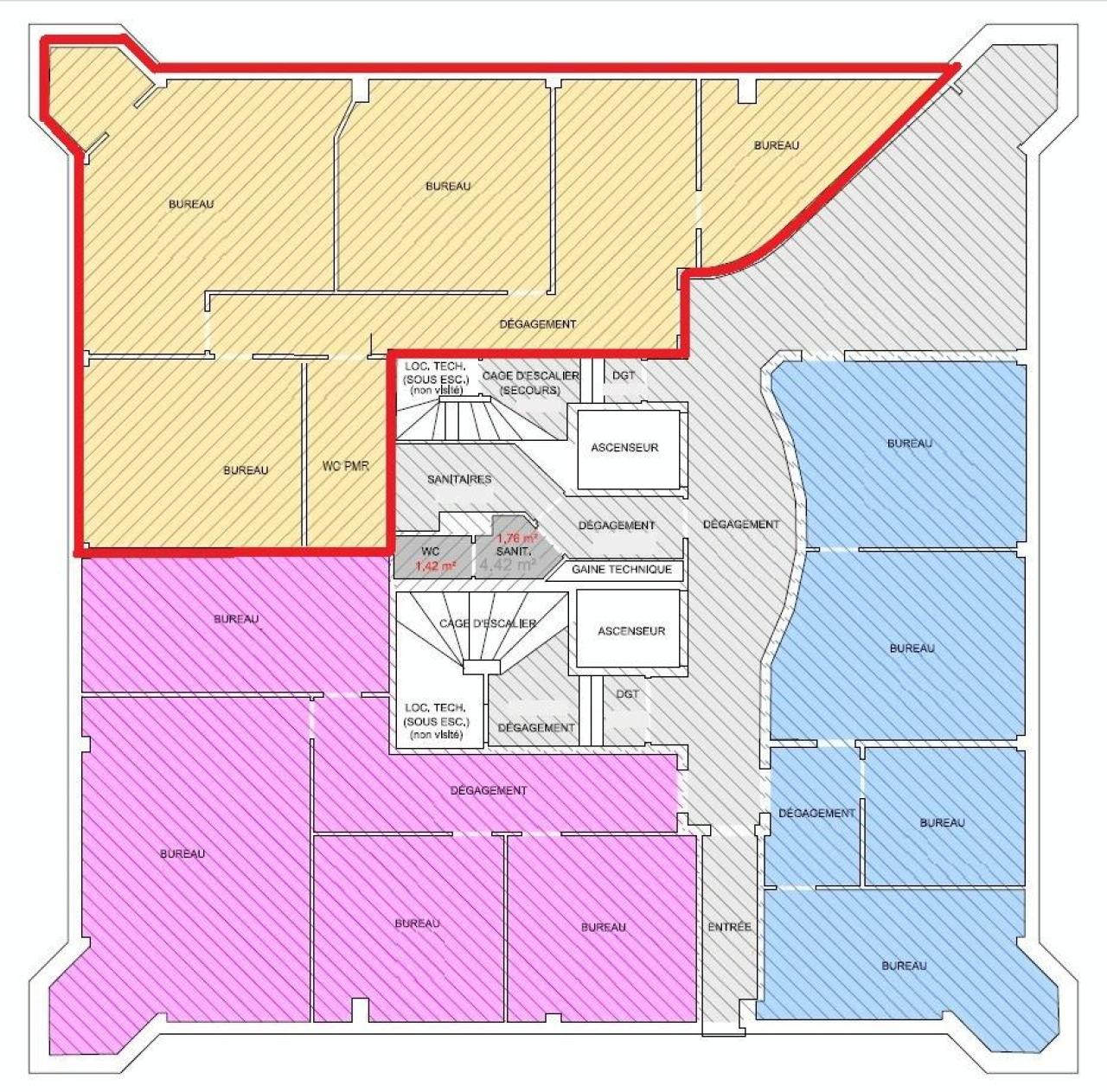 Bureau Metz 345m² Location bureau Metz Moselle OLBUR2530432 14